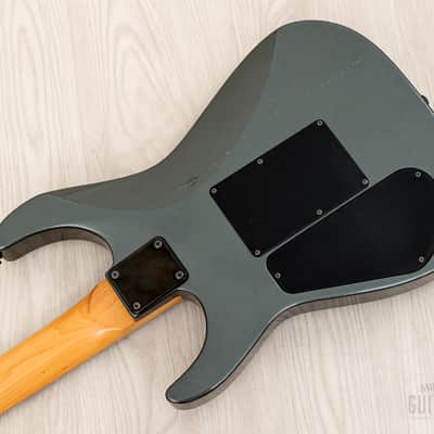 1997 Charvel Dinky HH DK24 Ikebe Limited Edition Gunmetal Gray w/ Floyd Rose, Japan image 15
