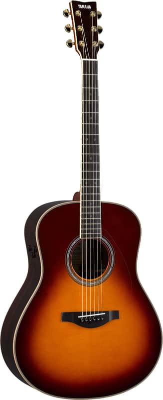 Yamaha LL-TA BS - Brown Sunburst Trans-Acoustic LL Guitar image 1