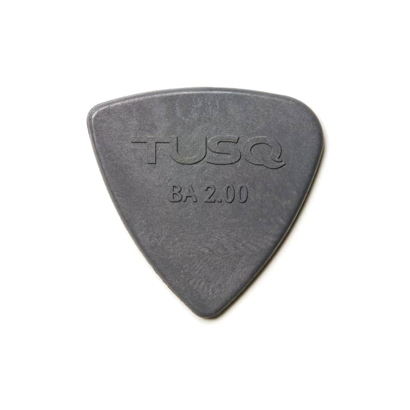 Graph Tech TUSQ Bi-Angle Picks 2mm Grey 4 Pack image 1