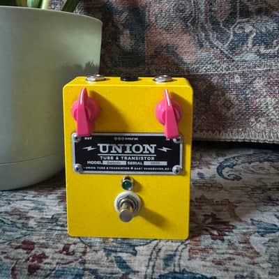 Union Tube & Transistor Swindle Distortion 2010s - Yellow image 1