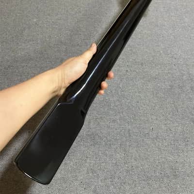 Gloss Black Maple Bass Neck 20 Fret 4 string 34inch Rosewood block inlay nut 42mm image 4
