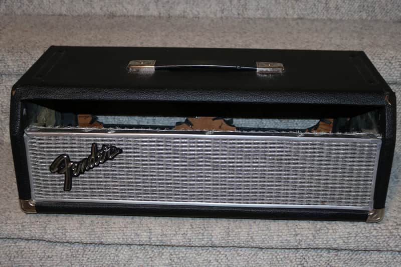 Vintage 1960s Fender Bassman Head Cabinet - Drip Edge - No Tariffs image 1
