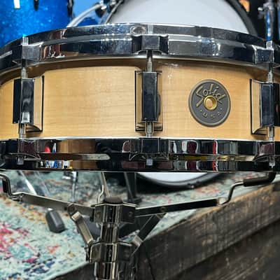 Paul "Jamo" Jamieson's 1990 UNTOUCHED SOLID 4×14″ Single Ply Maple Snare. image 7
