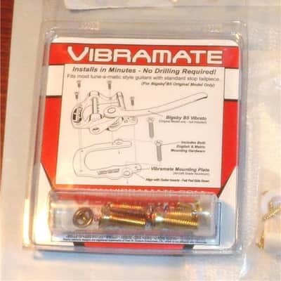 Vibramate® V5 Gold-Standard-Tailpiece Quick Mount Kit~For Bigsby B5G~USA~Brand New image 3