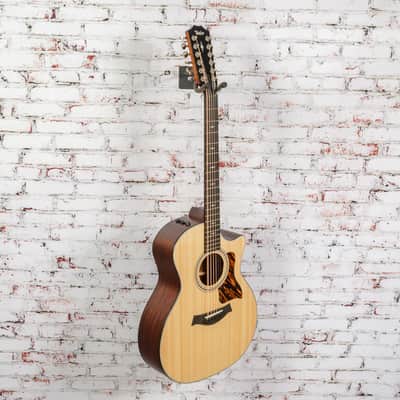 Taylor - (2025) 354ce - 12 String Acoustic-Electric Guitar -Sapele/Sitka - V-Class Bracing - Natural - w/ Hardshell Case - x5025 image 4