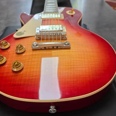 Gibson Les Paul Standard '50s BRAND NEW Left Handed Heritage Cherry Sunburst LH Lefty Hand 1959 neck profile image 7