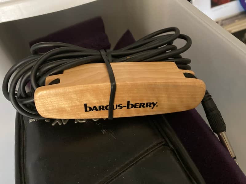 Barcus-Berry Maplebar - Magnetic Soundhole Pickup for Acoustic guitar Wood image 1
