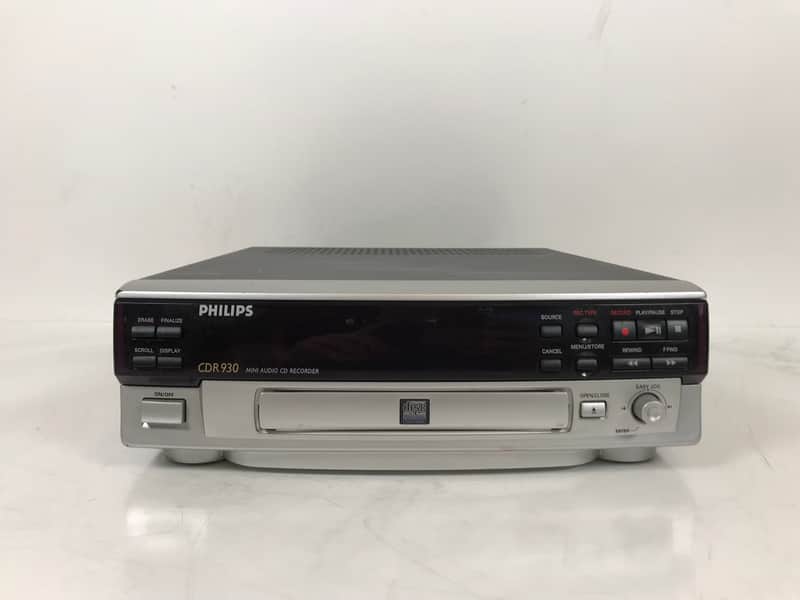 Philips CDR 930 1701 Mini Audio CD Recorder CDR930 image 1