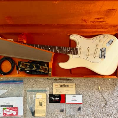 Fender Jeff Beck Artist Series Stratocaster with Hot Noiseless Pickups 2001 - Present - Olympic White image 2