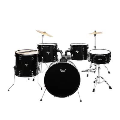 🎸5 Piece Full Size Acoustic Drum Kit with Snare, Cymbal, and Throne🎸 image 2