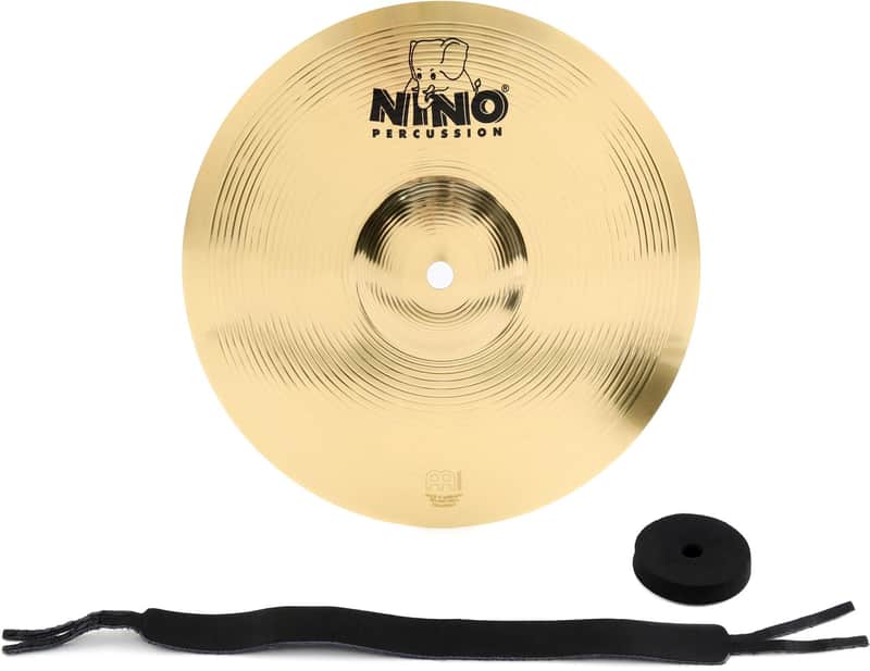 Nino 10-inch Cymbal - Brass image 1