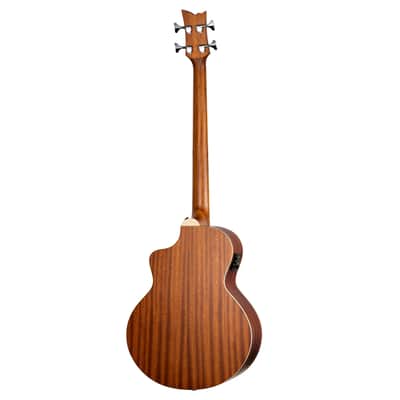 Ortega D7CE-4 Deep Series 7 Spruce Top Medium Scale 4-String Acoustic-Electric Bass Guitar image 2
