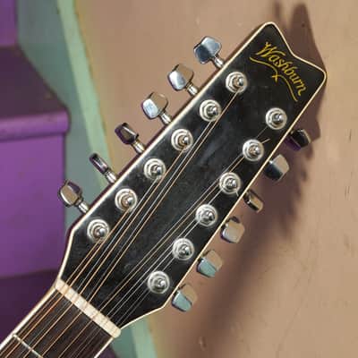 1980s Washburn Festival Series Tanglewood 12 12-String Jumbo Guitar (VIDEO! Fresh Work, Ready) image 3