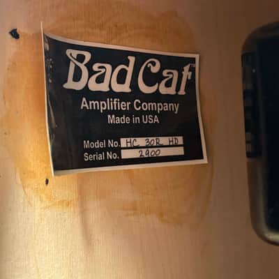 2009 Bad Cat Hot Cat 30R 30-Watt Guitar Amp Head with Reverb image 9
