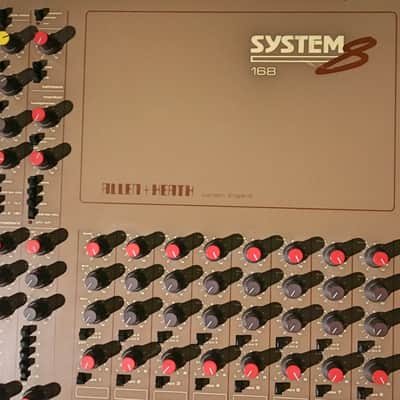 The Big Brown Analogue Sound - vintage Allen & Heath System 8 Mk1 16:8:2 analogue mixing desk! image 16