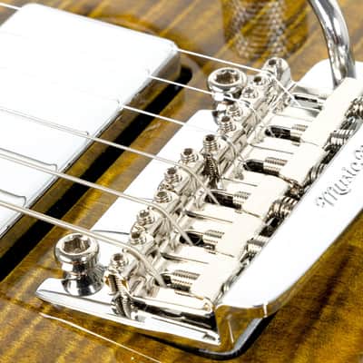 Ernie Ball Music Man Luke 4 HH Gator Burst Flame with Mono Case image 6