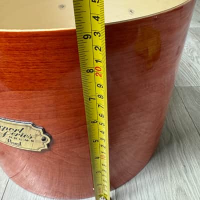 Pearl Export Tom Drum Shell 12”x9” Bare Wood Project #OX95 image 5