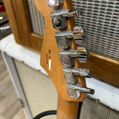 Fender Stratocaster Left-handed Reverse Headstock Partscaster - Sunburst image 12