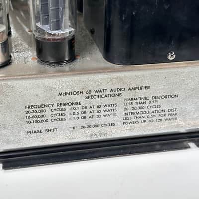 McIntosh MC60 Monoblock Tube Power Amplifier (Pair) image 19