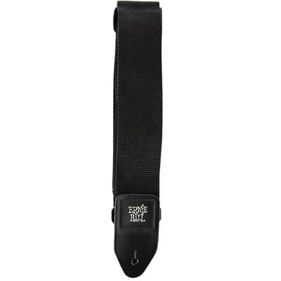 Ernie Ball Black Polypro Guitar Strap 4037 image 6