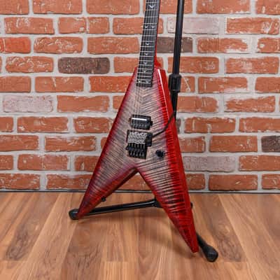 Dean USA Custom Vengeance Flame Maple Top Transparent Red Burst 2021 w/OHSC image 5