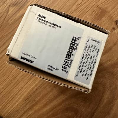 Shure R185B Replacement Cardioid Mic Cartridge 2010s - Black image 8
