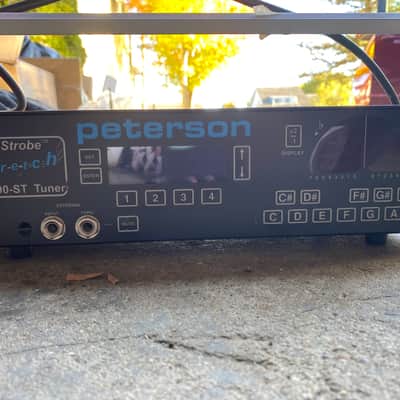 Peterson 490-ST AutoStrobe Tuner with Stretch Tuning Black image 4