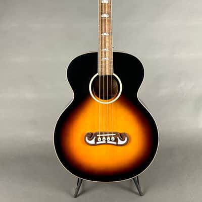 Epiphone El Capitan J-200 Studio Bass 2022 Aged Vintage Sunburst image 9
