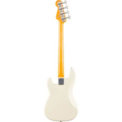 Fender American Vintage II 1960 Precision Bass RW Olympic White - 4-String Electric Bass image 4