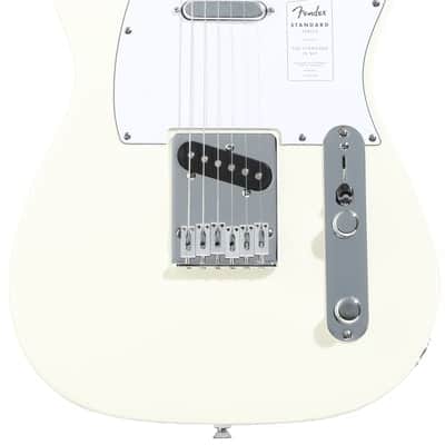 Fender Standard Telecaster Electric Guitar - Olympic White image 2