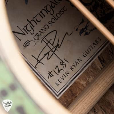 Kevin Ryan Mojave Series Nightingale Grand Soloist - Engelmann Spruce & Spalted Maple - NAMM 2026 #1281 image 18