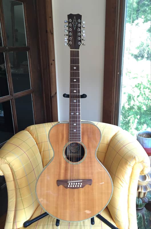 Alvarez 2551 12 String Limited Edition Silver Anniversary Model Gibson L-1 L-00 l-2 look-alike 5037 image 1