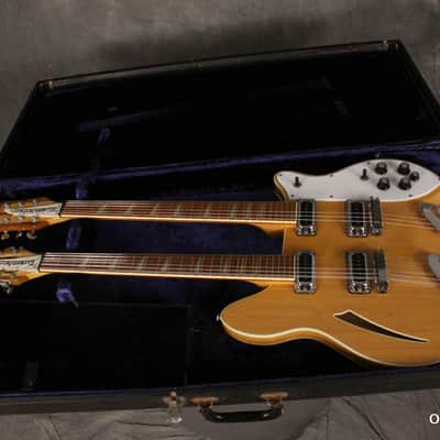 Rickenbacker 362-12 Double Neck w/Checkerboard Binding 1979 Mapleglo image 11