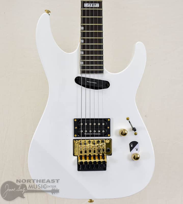 ESP/LTD Mirage Deluxe '87 - Snow White w/ Hardshell Case image 1