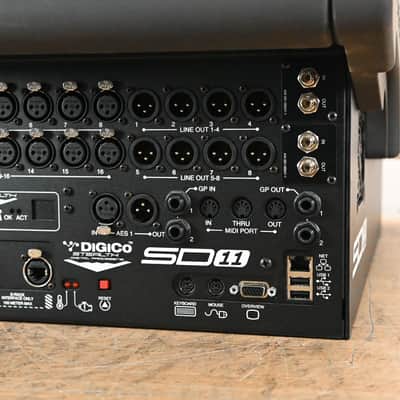 DiGiCo SD11 Digital Mixing Console w/ Waves Card + Stealth Core 2 CG01V2V image 9