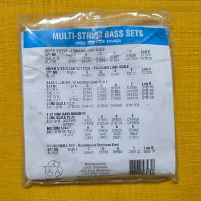 Warwick & GHS Bass Strings Lot — 6 Sets, 5-String, Factory Sealed image 7