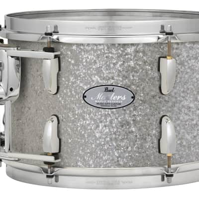 Pearl Music City Custom Masters Maple Reserve 22"x18" Bass Drum MOLTEN SILVER PEARL MRV2218BX/C451 image 2