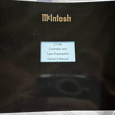 McIntosh C1100 Tube Preamp MINT image 6