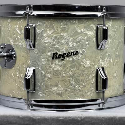 Rogers 22/13/16" 60's Fullerton-Era Holiday Drum Set - White Marine Pearl image 9