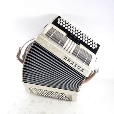 Hohner Studio II Button Accordion, Top German Made MMM Accordion, Serviced - Excellent Condition + Brand New Straps image 12