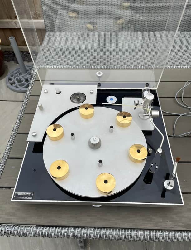 J.A. Michell Transcriptor Hydraulic Reference Turntable with Original Dust Cover