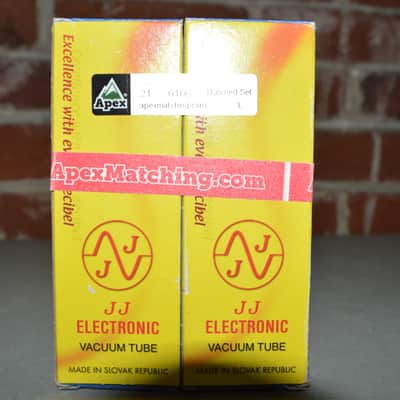 JJ Electronic EL34 Power Tube Apex Matched Pair image 2