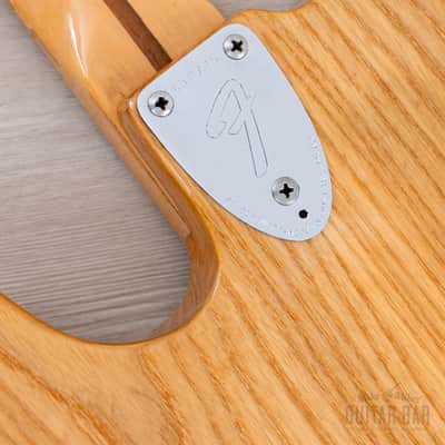 1975 Fender Telecaster Thinline Vintage Semi-Hollow Guitar Natural Ash w/ Seth Lover-Designed CuNiFe Wide Range, Case image 16