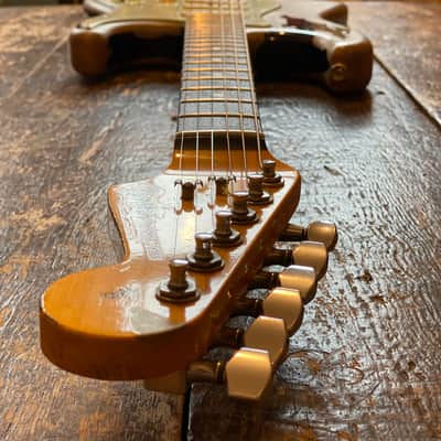 Super Lightweight Fender Custom Shop Rory Gallagher Stratocaster Heavy Relic 3 Tone Sunburst w/OHSC 2017 image 7