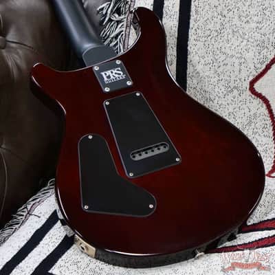 Paul Reed Smith PRS Wild West Guitars Special Run CE 24 Painted Black Neck 57/08 Pickups Violin Amber Sunburst 7.95 LBS image 9