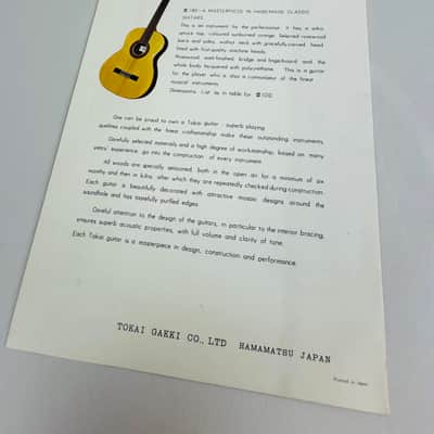 Toyota/Tokai Four-Piece Dealer Pack 1972 image 3