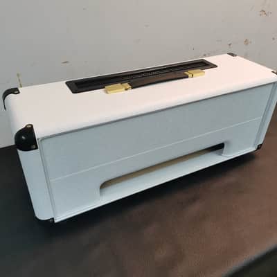 Marshall JMP 2203 2204 / Plexi / Bluesbreaker / JTM / 18W style Headshell Gehäus / White Amp Shell image 2