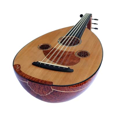 Special 3/4 Zenne Oud Ud Turkish String Musical Instrument UNQ-2Z By Miras image 6