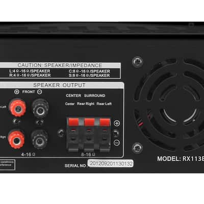 Technical Pro RX113BT 1500w Bluetooth Home Receiver Amplifier Amp w/ 10 Band EQ image 3