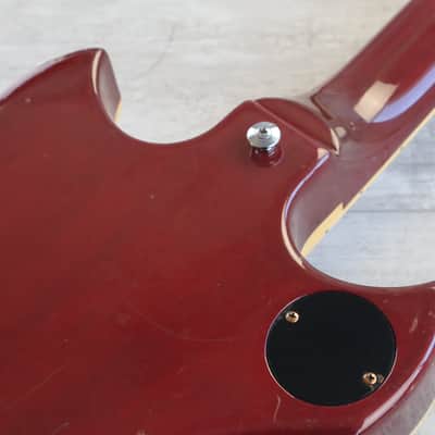 1982 Yamaha Japan SG-800S Double Cutaway (Cherry Sunburst) image 10